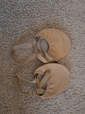 Women’s Leather Foot Undeez Dance Shoes - Nude